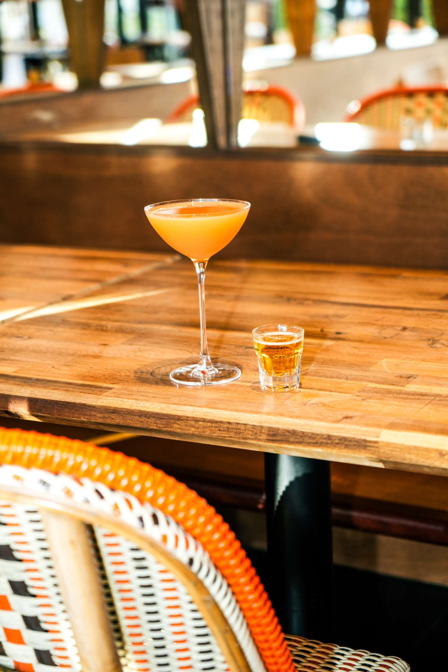 Cocktail Passion au Calvados et au Pommeau de Normandie